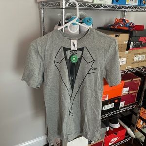 Off white NRG ash gray tee size small